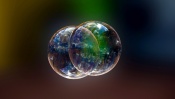 Two Soap Bubbles