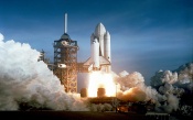 Shuttle Columbia Launching