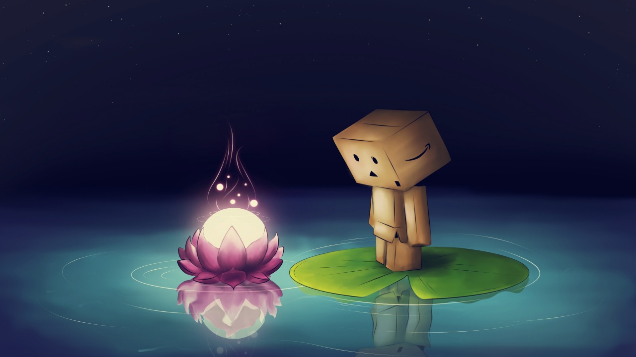 Danboard and Lotus Flower