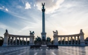 Heroes Square, Budapest, Hungary