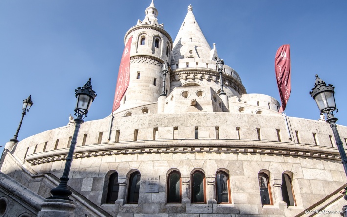 Halaszbastya or Fishermans Bastion, Budapest, Hungary