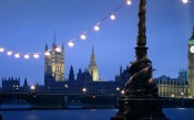 Big Ben, Thames, Night London, UK