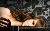 Girl With Black Violin