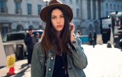 Ruby Aldridge in the City