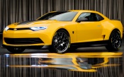 Yellow Chevrolet Camaro 2014