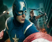 Captain America - Chris Evans, Clint Barton Hawkeye - Jeremy Renner