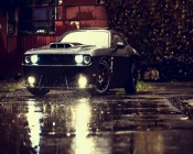 Black Dodge Challenger SRT